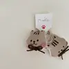 Par de ligas para el cabello de animalitos lindos para niños, banda elástica para el cabello, cuerda para el cabello