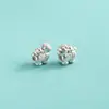 Plata Pura S999 Plata Dura 3D Cuentas Espaciadoras de Caballo Volador Pequeño, Trae Riqueza Instantánea, Cuentas de Caballo Pequeño para Hacer Dinero, Accesorios de Cuentas Sueltas para Pulsera de Hilo Rojo