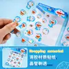Joytop Doraemon - Pegatinas de Epoxy, Estilo Dibujo Animado de Alta Calidad Estilo Ins Pegatinas Portátiles