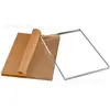 Placa Acrílica Altamente Transparente Processamento Personalizado Placa Plástica DIY Personalizado Material Artesanal Placa de Plexiglass
