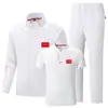 Traje Deportivo de Tres Piezas National Server para Hombres y Mujeres Primavera y Otoño Uniforme de Ceremonia de Premiación del Equipo Chino Ropa Deportiva para Eventos Deportivos Personalizable