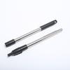 En stock, escoba eléctrica telescópica de 22 y 25 mm con 3 polos, de acero inoxidable, giratoria, para fregona y cepillo de limpieza eléctrico.