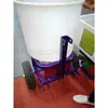 Espalhador de Fertilizante Elétrico Rebocado por Trator Espalhador de Fertilizante Manual de Quatro Rodas Espalhador Elétrico de Sementes e Fertilizantes para Culturas
