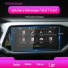 Adequado para 23 Modelos de Volkswagen T-Cross, Película Temperada Especial para Controle Central Película Protetora de Tela de Navegação para Interior de Carro T-Cross