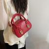Bolso Pequeño de Textura de Moda 2026 Verano Nuevo de Moda Diseño de Nicho Bolso de Hombro Único Bolso Cruzado Retro Tipo Concha