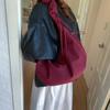 Moda Retro Bolso de Hombro Plegado Mate tipo Dumpling para Mujer Otoño 2025 Nuevo Bolso de Hombro Retro