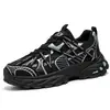 Zapatillas de suela gruesa estilo papá para hombre, zapatillas de malla retro transpirables de moda para primavera y otoño, zapatos casuales para correr al aire libre