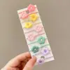 Goma para el pelo de dibujos animados de frutas de verano para niños y niñas, Cuerda para el pelo pequeña tipo 'chirrido', Accesorios para el pelo de alta elasticidad, Diadema