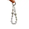 Cadena para Teléfono con Borla y Pedrería Colgante de Perlas de Pedrería Lujoso y Exquisito Cadena de Muñeca con Perlas de Cristal de Gama Alta Lujo Ligero Gama Alta