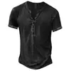 2024 # Amazon Wish Aliexpress Nuevo Viejo Estilo Retro Cárdigan de Cuello en V Moda Masculina Casual Manga Corta
