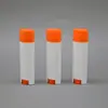Tubo de batom plano L03 4,5G DIY PP preenchimento direto creme shikonin tubo plano tubo de protetor labial tubo vazio