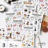 PaperMore adesivos fim de semana loja de conveniência Série conta de mão material DIY adesivos criativos 2