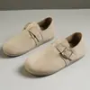 [Personalizado] H2601 Novos Sapatos Femininos Outono 2025 Bico Redondo Solado Plano Moda Casual Versátil Tênis Estilo Coreano