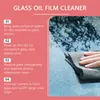 Kit de Limpieza de Película de Aceite para Cristales de Automóvil y Ventanas - Elimina la Película de Aceite, Limpia, Renueva y Mantiene el Brillo
