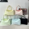 Bolsa de Viaje Transfronteriza Nueva de Gran Capacidad Moda Bordado Moño Bolsita de Mano Ligera Yoga Fitness Bolso Cruzado