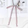 Pajarita Estilo Japonés Jk para Mujer, Pajarita Pre-atada Sin Nudo, Accesorio de Corbata para Camisa de Estudiante Color Borgoña, Color Negro Sólido, Estilo Academia