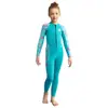Traje de Baño Cálido Dive&Sail para Niños Traje de Buceo para Niñas de 1.5 mm de Manga Larga a Prueba de Frío Traje para Snorkel, Surf y Medusas