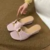 Primer Encuentro con las Sandalias de Cuña Aumentadoras de Altura Estilo Hada Francesa para Mujer, Adecuadas para Usar Afuera en el Verano de 2026, para Combinar con Vestidos para Vacaciones, Chanclas de Suela Gruesa
