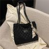 Bolso de Gran Capacidad Bolso de Otoño para Mujer 2022 Nueva Moda Bolso de Viajero Moderno Bolso Tote de Hombro Axila con Lazo
