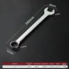 Chave de Flor de Ameixa Acabamento Espelhado de Dupla Finalidade, Chave de Boca, Ferramenta de Reparo Automotivo, Chave de Boca, Chave de Cabeça Fixa para Reparo Automotivo 6Mm-32Mm