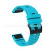 Para Garmin Fenix7 7x Correa de Silicona de Liberación Rápida fenix6 Correa de Silicona de Liberación Rápida Hebilla Engrosada