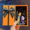 Llavero de Figura de Calavera de Parca de Halloween Estilo Oscuro Colgante a Juego para Pareja Decoración de Festival Pequeño Regalo Venta al por Mayor