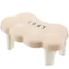 Reposapiés para inodoro, ayuda para agacharse para inodoros, reposapiés de plástico engrosado para uso doméstico, reposapiés pequeño antideslizante para baño