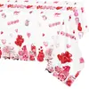 Mantel de Amazon para el Día de San Valentín Transfronterizo Feliz Día de San Valentín Decoración Desechable para Ceremonia de Boda