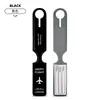 Etiqueta de Equipaje Termoformada de PVC Transfronteriza Etiqueta de Equipaje de Viaje Anti-Pérdida Etiqueta de Equipaje para Check-in de Avión