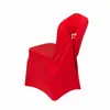 Boda transfronteriza boda leche seda elástico funda de silla de hotel alas hebilla mariposa todo incluido Lycra funda de silla venta al por mayor