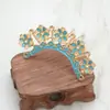 DIY Hanfu Top de Lótus Grampo de Cabelo Coroa de Cabelo Acessório de Cabeça Versão Dupla Horizontal e Vertical Acessórios de Cabelo Estilo Tang Acessórios de Traje Antigo Grampo de Cabelo Básico