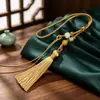 Cordón de borla tejido a mano, accesorio estilo vintage, disponible en varios colores, adecuado para decoración de teléfono y llaves
