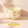 Tigela Pikachu Doméstica 2025 Nova Alto Valor Pessoal Fofa Cerâmica Louça Tigela de Arroz Tigela de Sopa