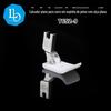 Seis calcadores de borboleta T652-9 máquina de costura zigue-zague ponto curvo plástico calcador agulha oscilante largura 9MM 20U bordado