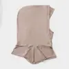 Sombrero tipo turbante protector del cuello de una sola pieza multicolor disponible, pañuelo versátil de algodón suave y sedoso, sombrero pullover para mujer malaya