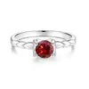 Anel de Cabeça de Touro Colorido com Moissanita em Prata S925 Transfronteiriço, Luxo Leve com Toque de Alto Padrão, Simples e Elegante, Realça a Tez, Anel de Moda Feminino em Prata Pura