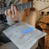 Cuerda de alambre multifunción borrador desoxidante herramienta de limpieza para renovación de guitarra