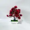 Bonsái de Planta Artificial Transfronterizo, Plantas Pequeñas de Árbol Artificial en Maceta, Macetas de Plástico, Plantas Verdes, Decoraciones de Flores Artificiales en Maceta, Artículos Populares