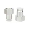 Conector Rápido PCF Resistente à Corrosão e ao Desgaste Rosca Interna Passante Pcf4-M5 Pcf6-01/02