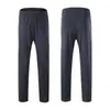 Pantalones Deportivos Casuales Versátiles Simples de Entrenamiento Rectos Sueltos para Hombre de Primavera y Otoño, Pantalones Largos Deportivos para Correr para Hombre