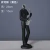 Figuras de Banda de Música Minimalistas Nórdicas Decoraciones para Sala de Estar Hogar Artesanía Creativa para Mueble de TV Gabinete de Vino Adornos Abstractos