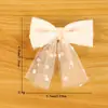 En Stock Estilo Hada Malla Perla Lazo Accesorios Multicolores Versátil Estilo Japonés y Coreano Accesorios para el Cabello Accesorios para Ropa Al por Mayor