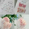 Preço de Liquidação Pacote Misto de Acessórios para Nail Art: Rebites, Pérolas, Resina de Cristal, Strass, Decorações de Unha de Liga de Desenho Animado, Atacado