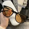 Óculos da Moda com Mudança de Cor Estilo Influenciador, Óculos de Grau Simples Ultra-Leves Estilo Coreano Alta Definição, Armação Oval Versátil L