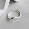 Anillo Irregular Geométrico Simple para Mujer Estilo Frío Diseño Nicho Personalizado Anillo Combinable Accesorios Celebridad de Internet