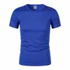 Camiseta Deportiva Grande Personalizada para Hombre, Camiseta Casual de Seda Helada de Manga Corta para Verano, Ropa para Correr, Ropa Delgada de Secado Rápido para Hombre