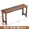Estante para flores ensanchado anticorrosión madera protección solar capa única suculentas una capa de pie exterior balcón almacenamiento madera maciza exterior