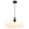 Lâmpada LED de Proteção Ocular de Espectro Total Estilo Creme Médio Lâmpada de Teto para Quarto Restaurante Estilo Nanyang Quarto de Princesa Estudo Lustre