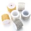 Ferro revestido de cobre corrente de clipe de papel longo e plano cor retenção de galvanoplastia corrente plana oval para clavícula acessórios de joias DIY feitos à mão