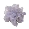 Brisa Morada Niebla~ Goma para el Cabello Estilo Francés Súper Hada, Suave y Dulce, Cuerda de Malla de Puntos Estilo Ins para el Cabello, Accesorio para el Cabello